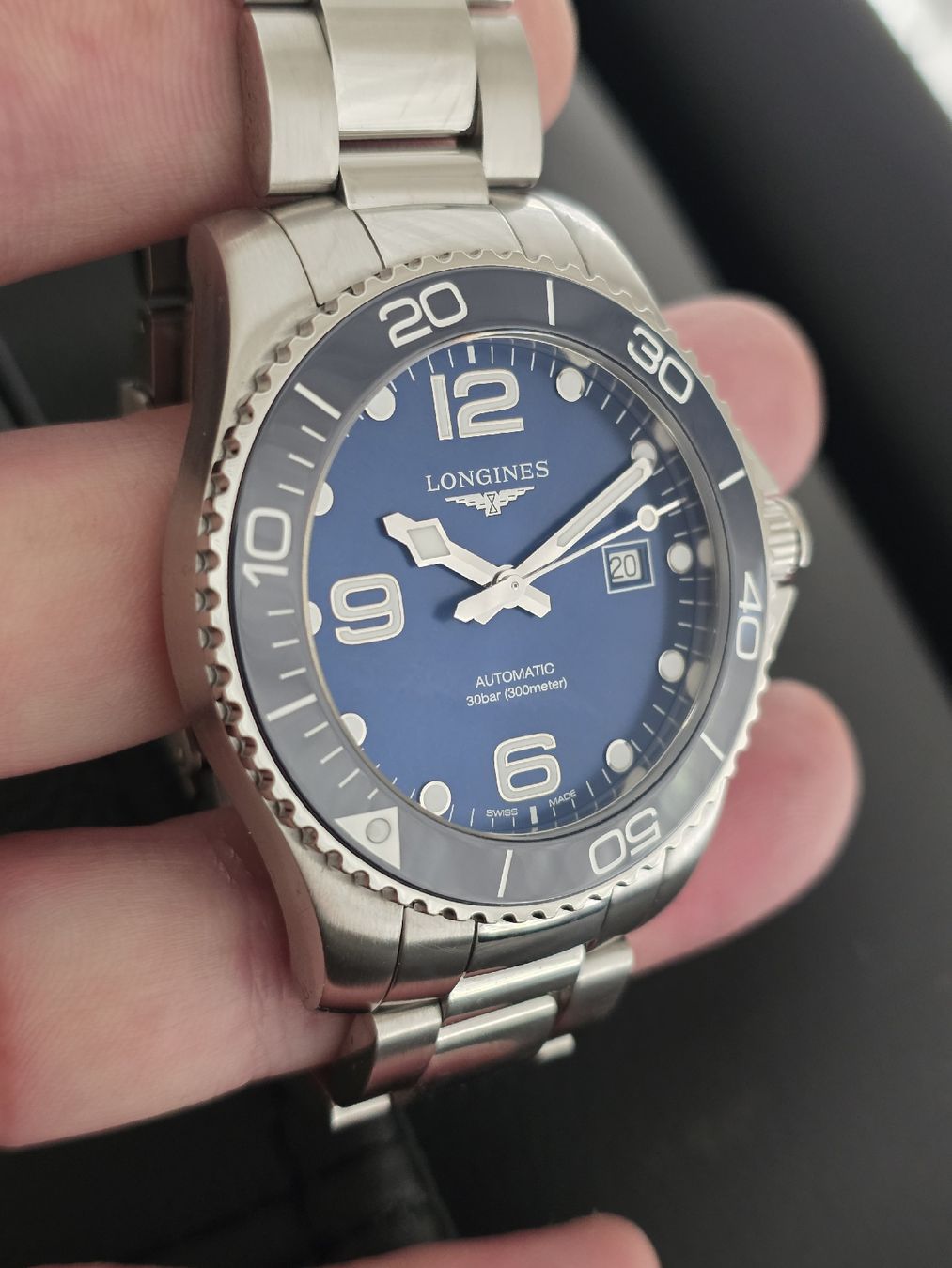 Longines Orologi: Longines HydroConquest Automatique Plongee 300m – Usato da Grand-Lancy venduto da Precision-GE 1
