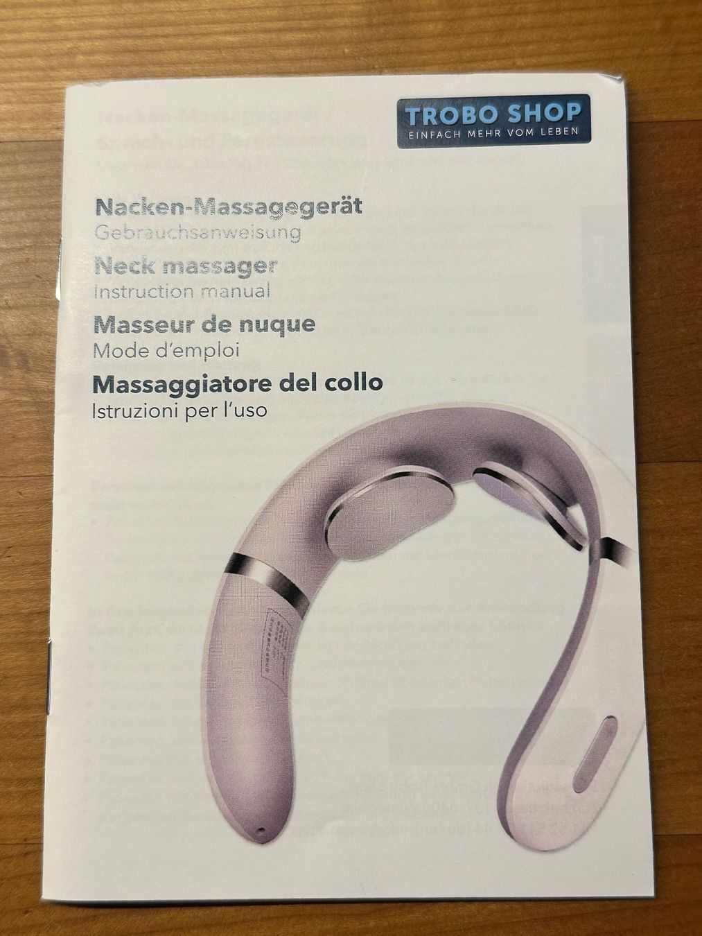 Massagegeräte: Nacken-Massagegerät – Gebraucht aus Bülach von Jubet 3