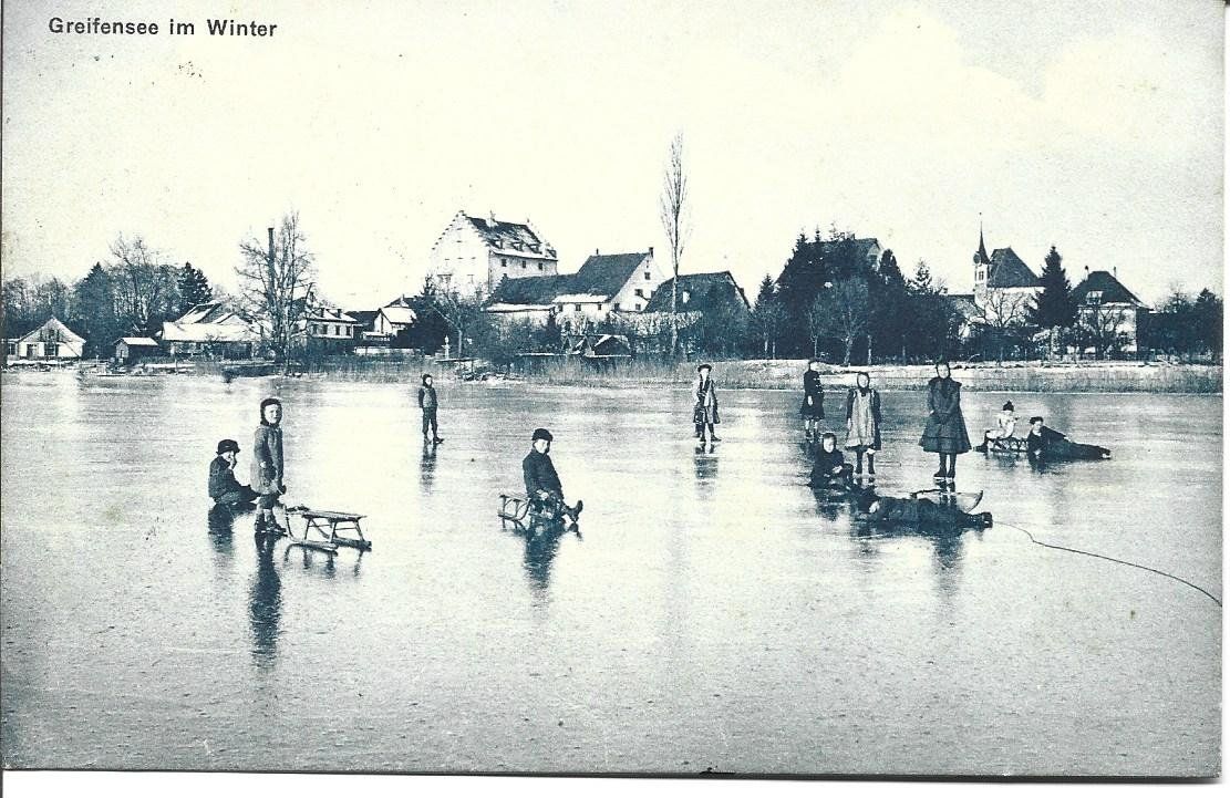 Cartoline postali: AK  Greifensee im Winter. – Usato da Appenzell venduto da mai25