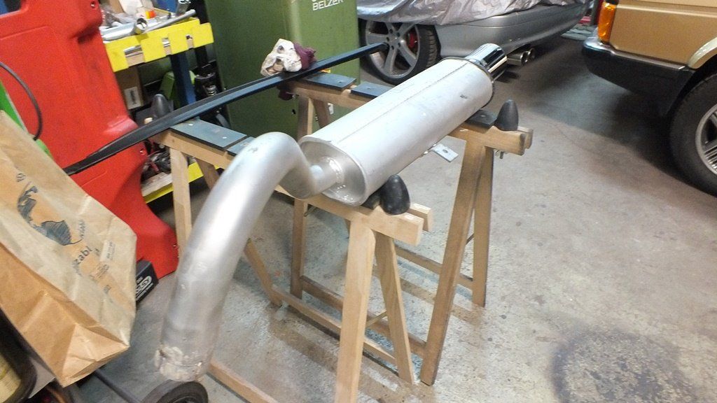Sistemi di scarico: Auspuff- Endtopf Fiat 124 Spider – Usato da Sirnach venduto da Focus-54 3