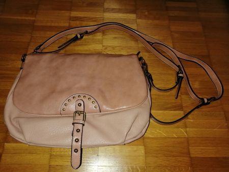 Damen Umhängetasche/ Satteltasche Rosa