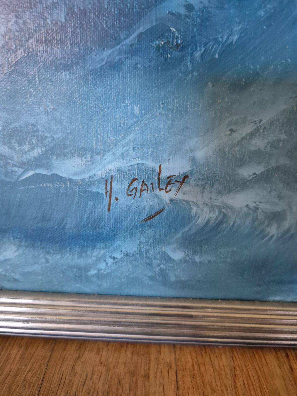 Gemälde: Gemälde von  (H.Gailey) – Gebraucht aus Zug von jpawlo 3