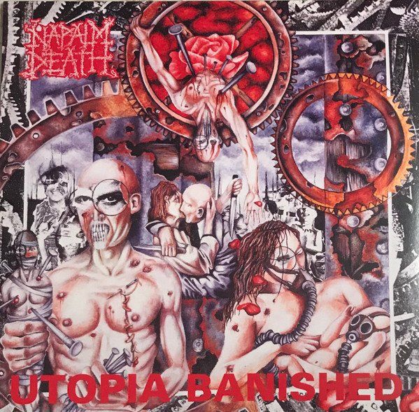 Dischi in vinile: NAPALM DEATH Utopia banished LP SILVER 2018 – Nuovo e nell'imballaggio originale da Solothurn venduto da the_real_faetze