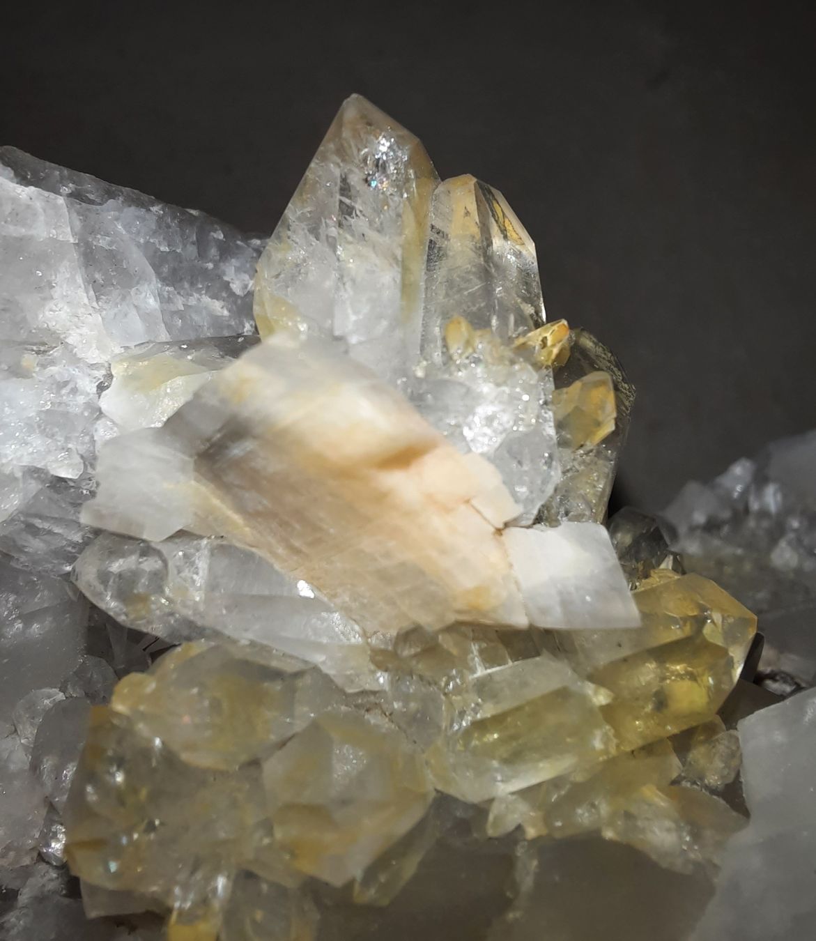 Minerali & Pietre curative: Bergkristall und Calcit – Nuovo e nell'imballaggio originale da Adelboden venduto da Markus_43 1