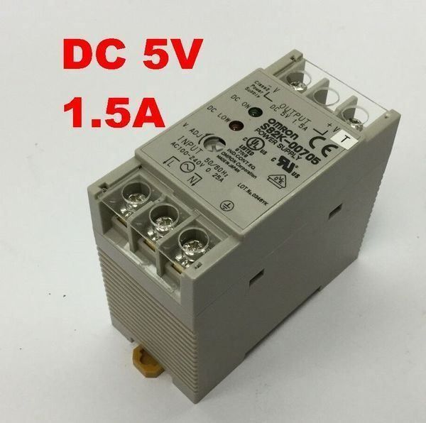 Hutschienen-Netzteil 5V 3A 15W DIN-Rail - Kompakter Transformator Für Schaltschrank & Automation