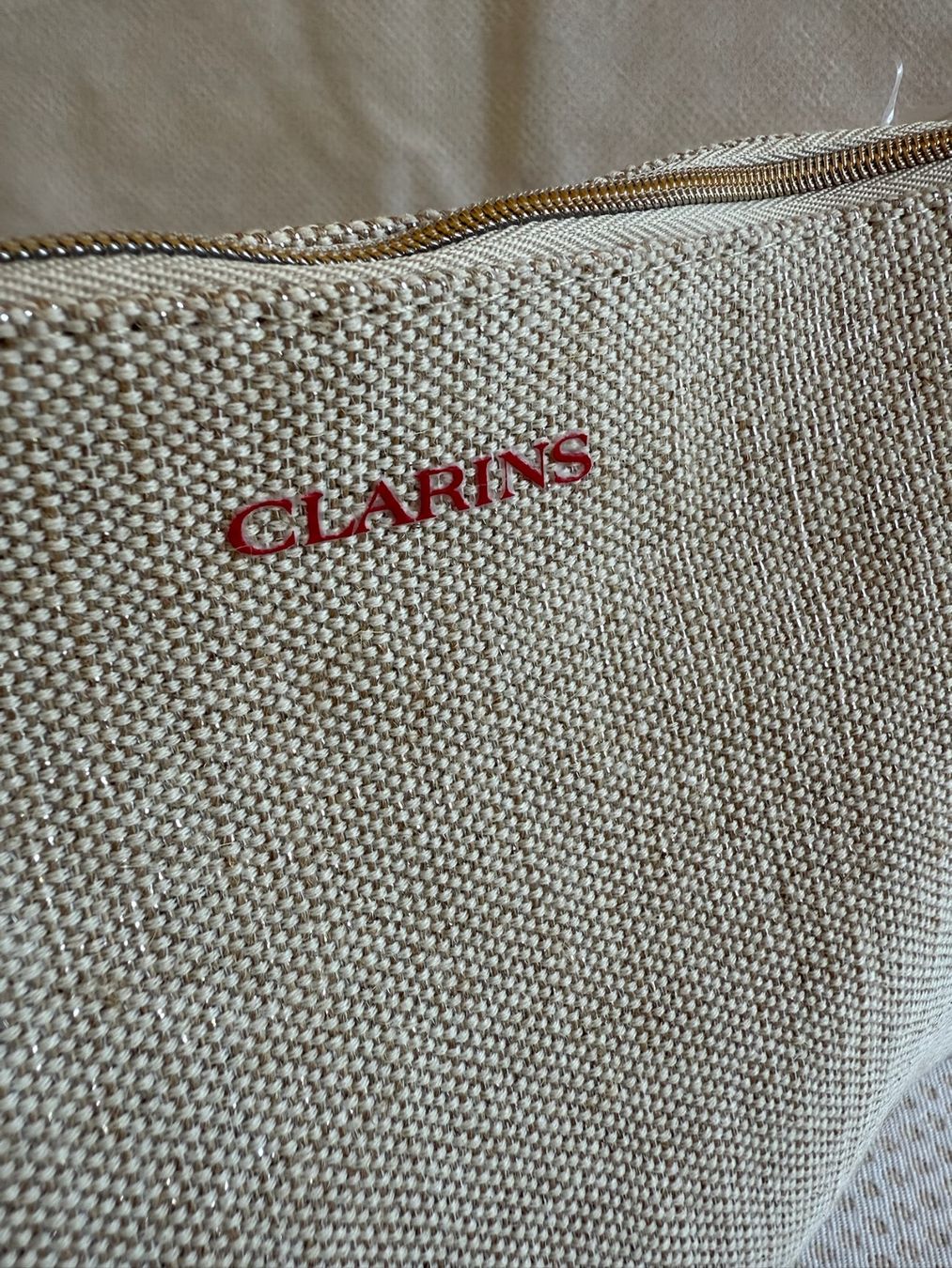 Clarins Custodie per cosmetici: Clarins - trousse à maquillage – Usato da Sion venduto da accroshoes 4