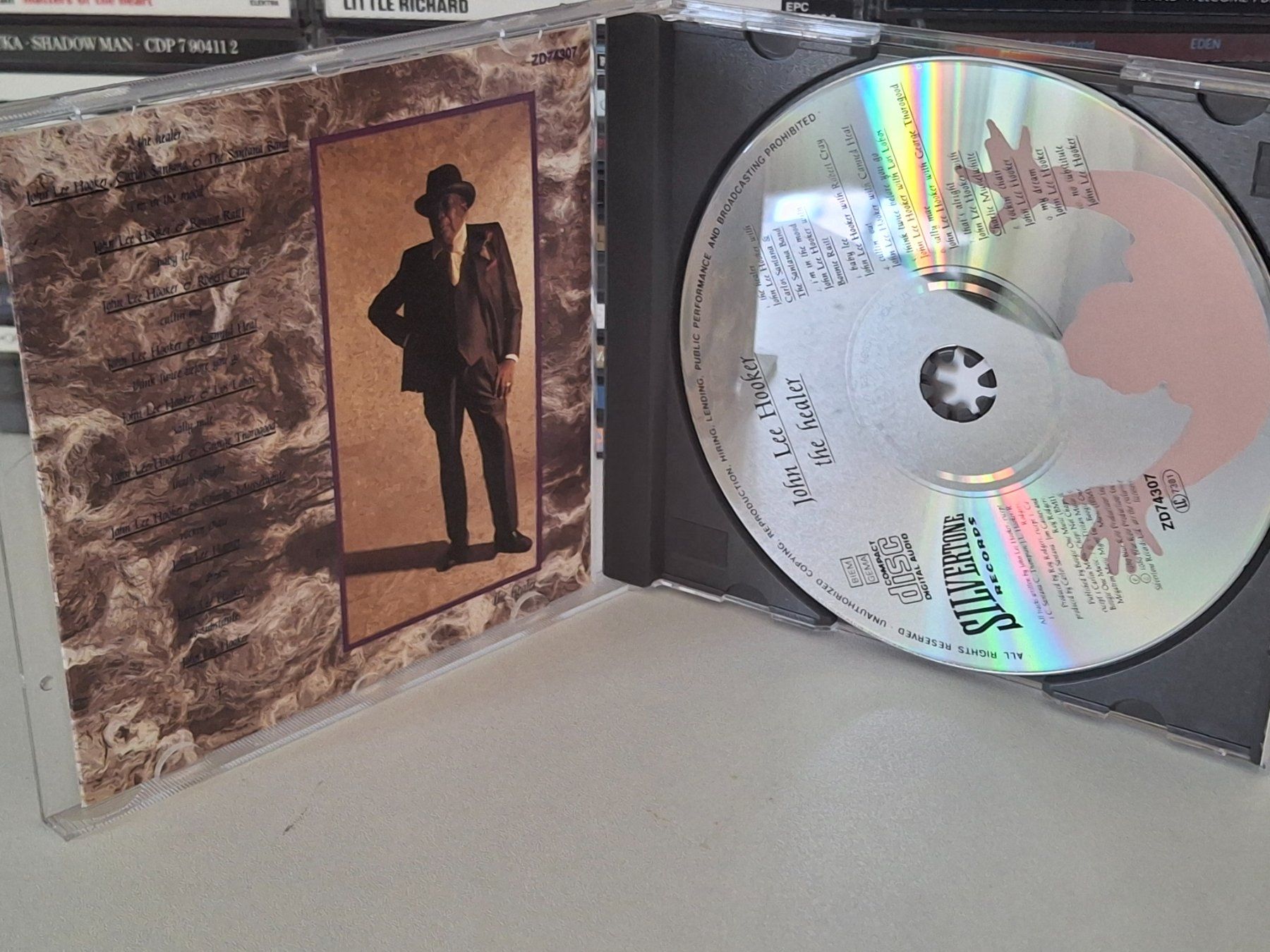 CD: CD John Lee Hooker -  the healer😎 – Usato da Aarberg venduto da Jackup1 2