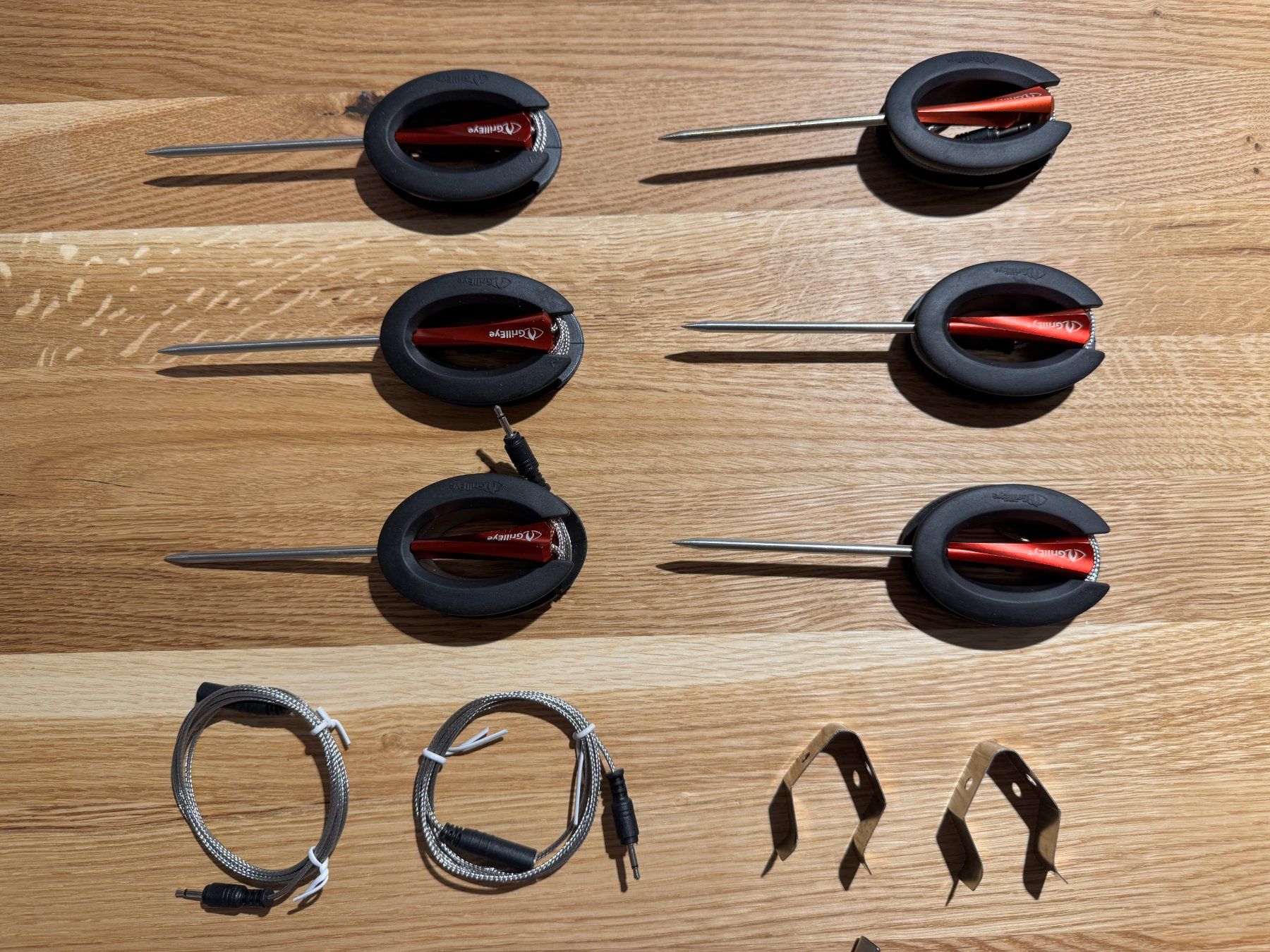 Altro per la casa: GrillEye Thermometer Limited Winter Edition Full Pack Set – Usato da Lommis venduto da peanut68 4