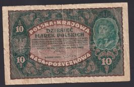Polen 10 Marek 1919