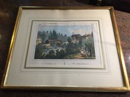 Schindellegi Litho von Weibel Contes