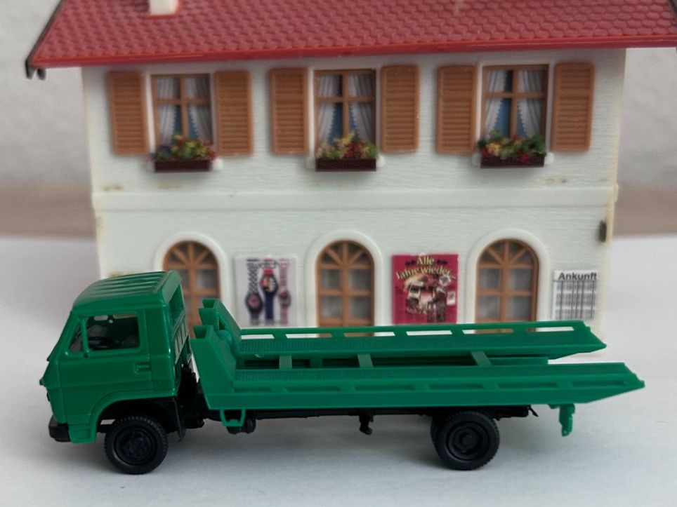 Kibri Modellini d'auto: Kibri? MAN LKW Abschlepperwagen – Usato da Goldach venduto da Manyro55