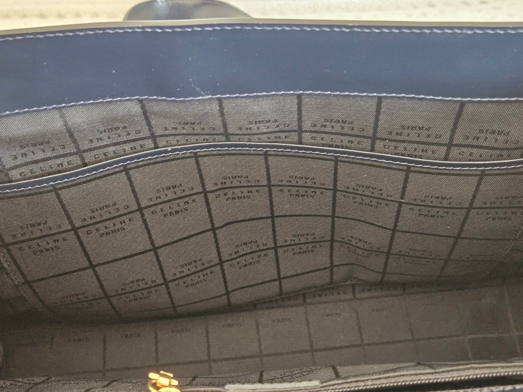 Celine Taschen für Damen: Sac Céline bleu – Gebraucht aus La Tour-de-Peilz von valoute 4