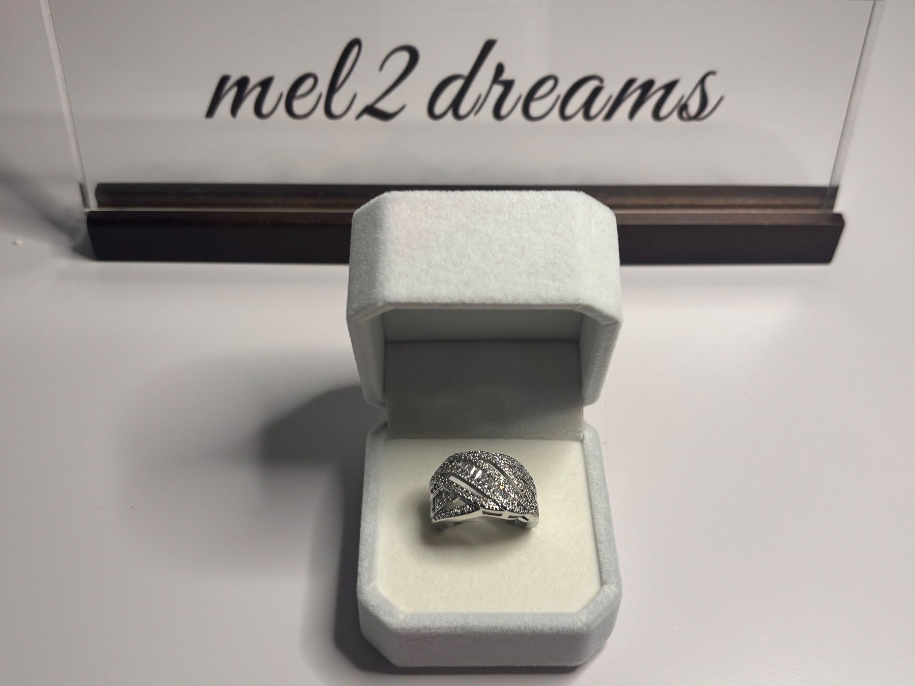 Anelli: Bague entrelacée zircons ✨ – Nuovo (secondo la descrizione) da Lausanne venduto da mel2dreams 3