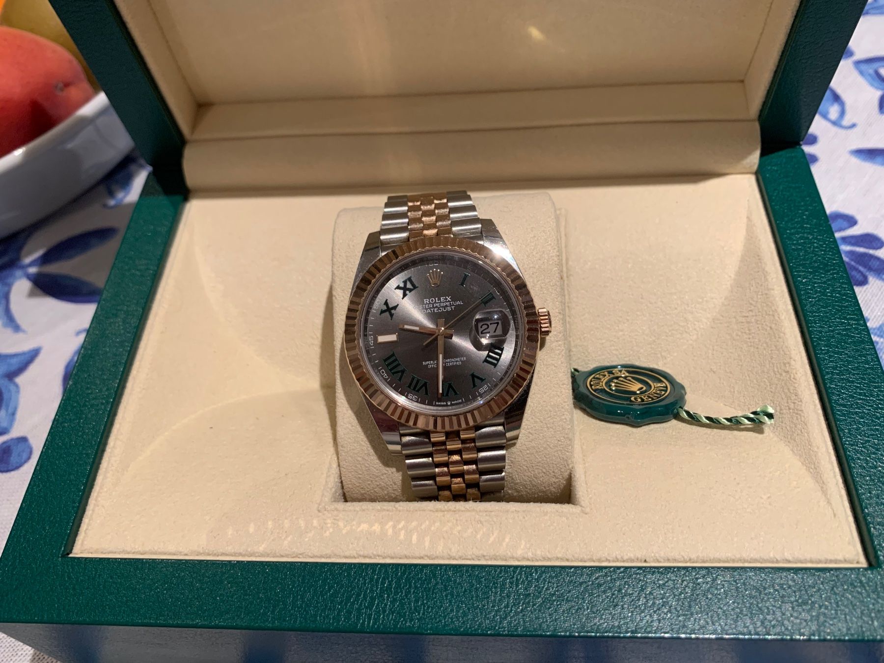 Rolex Orologi: Listenpreis! Rolex Datejust 126331 Wimbledon Rosé – Usato da Ermatingen venduto da driftelement 2