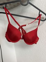 Bügel-BH rot Grösse 36A Plunge Zustand neu Next