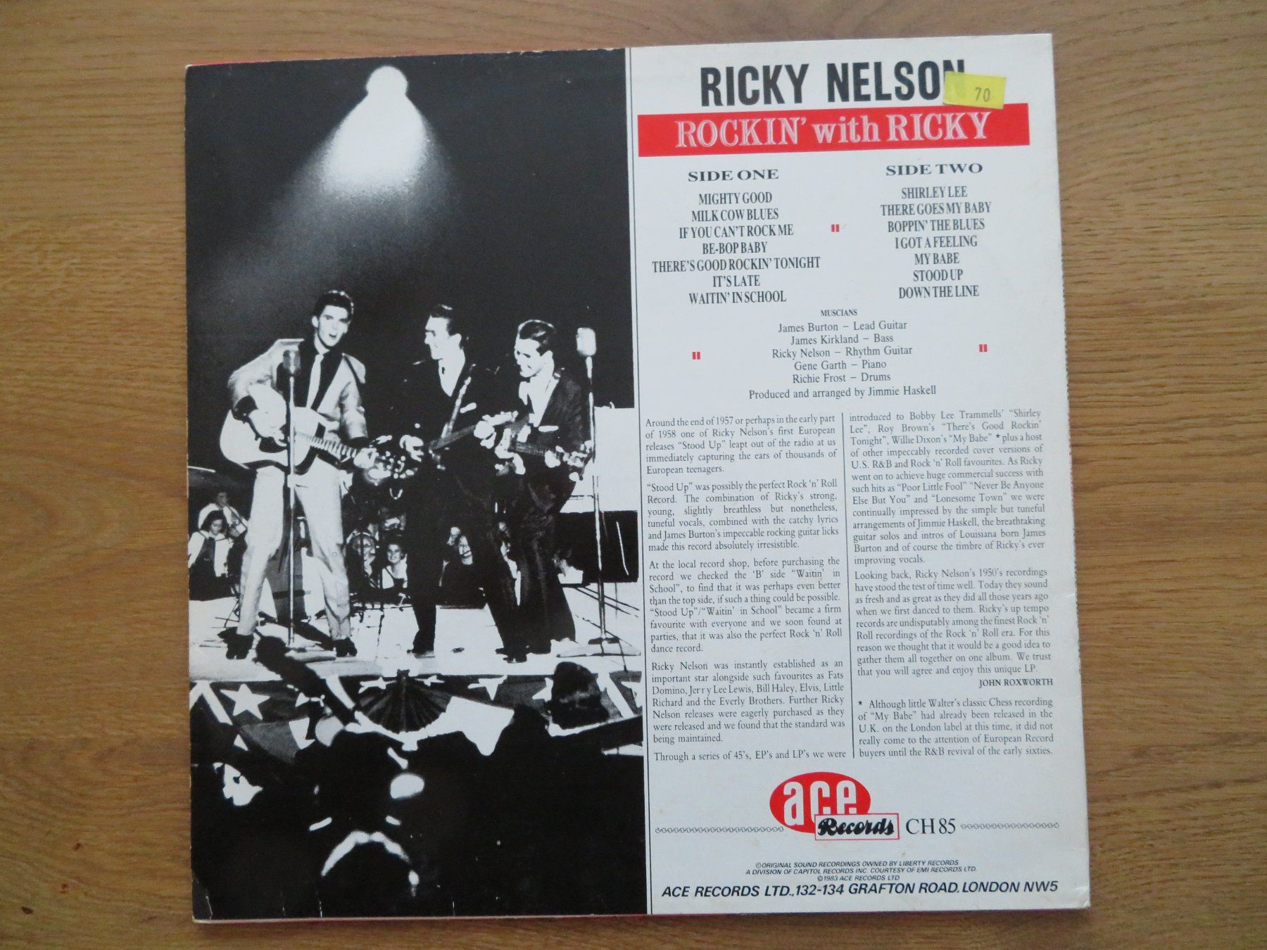 Dischi in vinile: RICKY NELSON ROCK WITH PICKY – Nuovo (secondo la descrizione) da Zürich venduto da max_cp5f 1