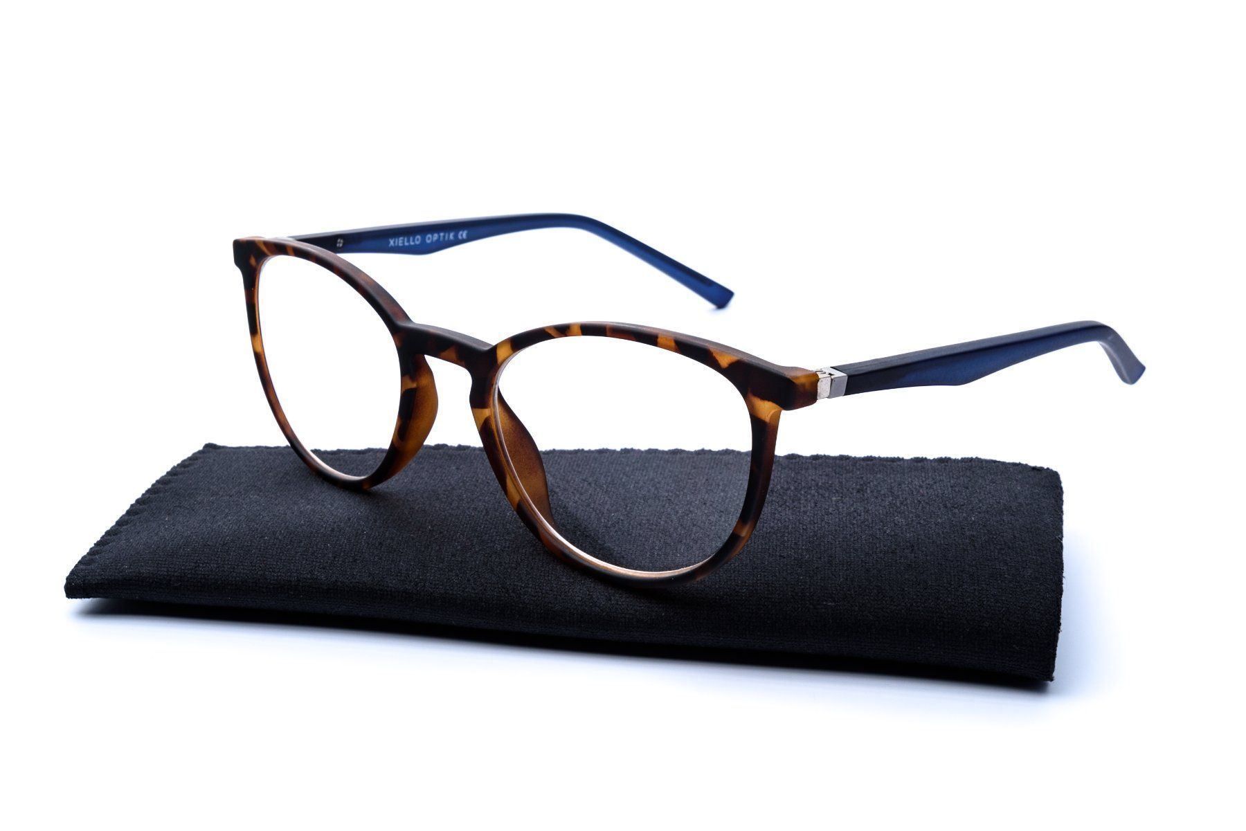 Occhiali & Lenti: XIELLO Fertig-Lesebrille (neu!) – Nuovo e nell'imballaggio originale da Zug venduto da Beeyard