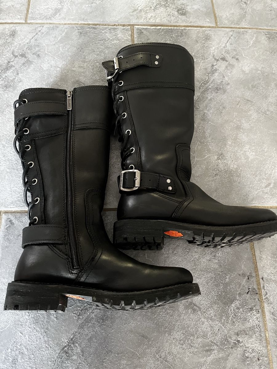 Harley-Davidson Scarpe da donna: HD Motorradstiefel Schwarz Grösse 37 – Usato da Seengen venduto da Pani09