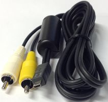Adapter Kabel USB-2.0 UC-E6_zu_2xCinch ST/2xST ca.1,7m schw.