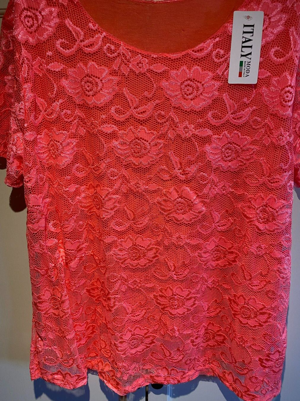 Camicette: SPITZEN BLUSE,NEON – Nuovo e nell'imballaggio originale da Meienried venduto da ManuelaBoutique 3