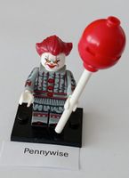 Horror-, Halloween Mini-Steckfigur Pennywise ES, Lego-Komp.