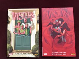 Marvel Comic "The Visions" paperback 1 & 2