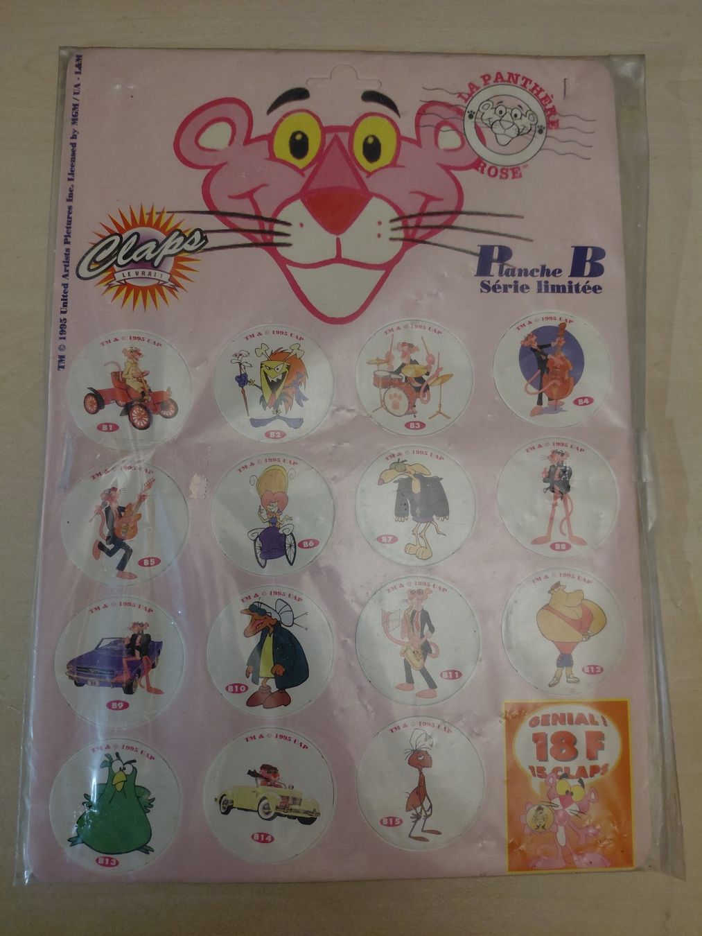 Spiele: Pog Caps Pink Panthere – Gebraucht aus Bévilard von PogMania