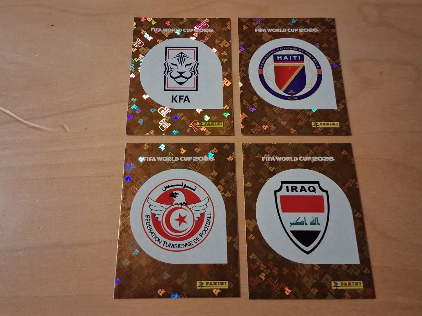 Panini Carte collezionabili: Panini Sticker WM26 10 Stk. Wappen – Usato da Inwil venduto da Dokyiioto 1