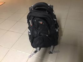 Sac à dos trolley noir grande taille bon état