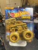 Hot Wheels Monster Trucks 5 Alarm Gold Edition, Neu!