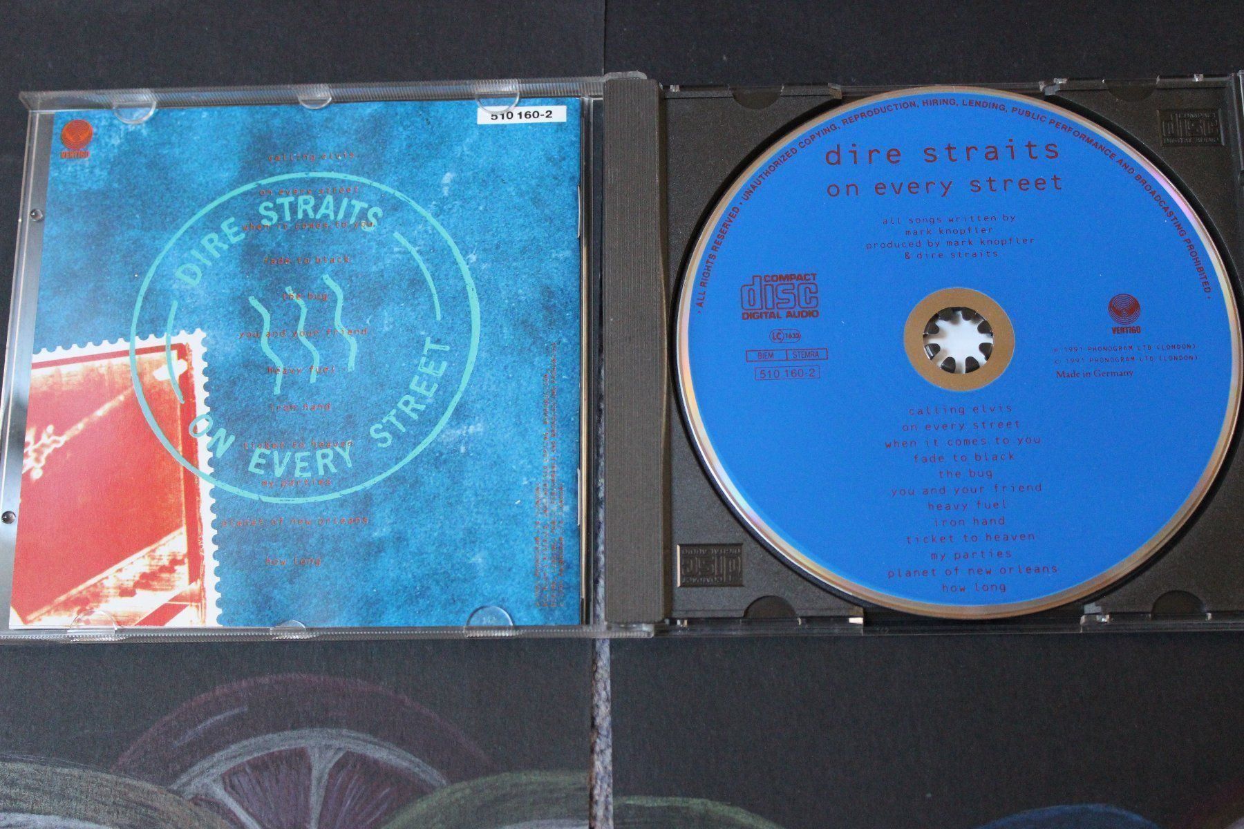 CD: Dire Straits - On every Street CD inkl. "Calling Elvis" – Usato da Tübach venduto da JamesStone 3