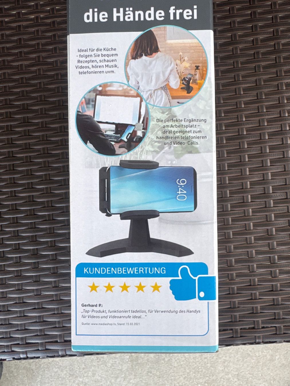 Staffe: Desk Call Handyhalterung – Usato da Rüti b. Büren venduto da helscherj 3