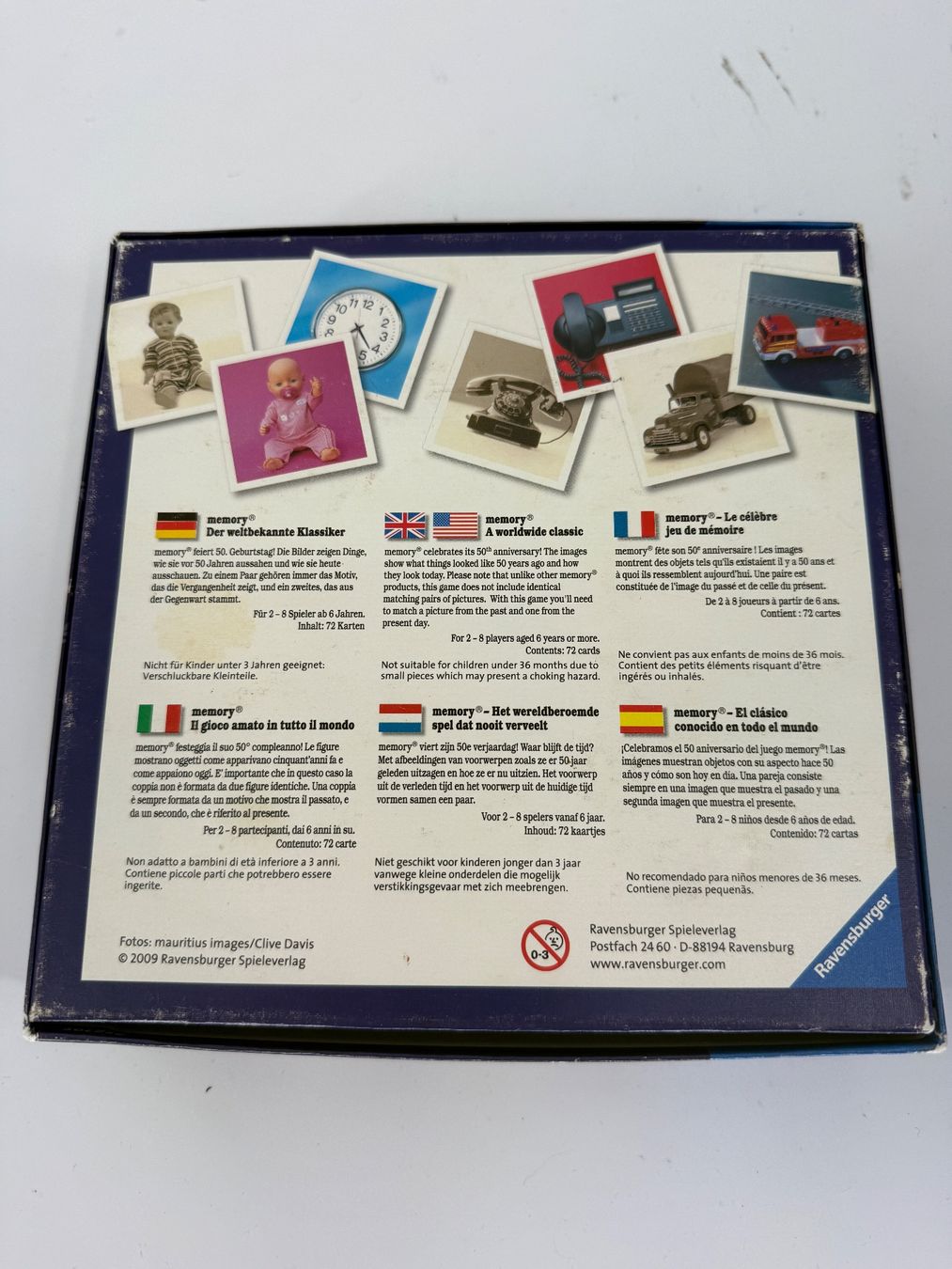 Ravensburger Giochi: Ravensburger Memory, Jubiläumsausgabe 50 Jahre – Usato da Auenstein venduto da moin. 1
