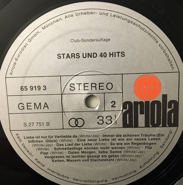 Dischi in vinile: Stars und 40 Hits (2 LPs) – Usato da Grüningen venduto da azulmarron 3