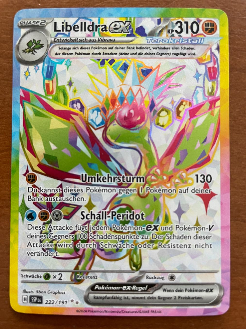 Pokémon Carte collezionabili: Pokemon Libelldra eX (Versand gratis) – Nuovo (secondo la descrizione) da Chur venduto da Angerson