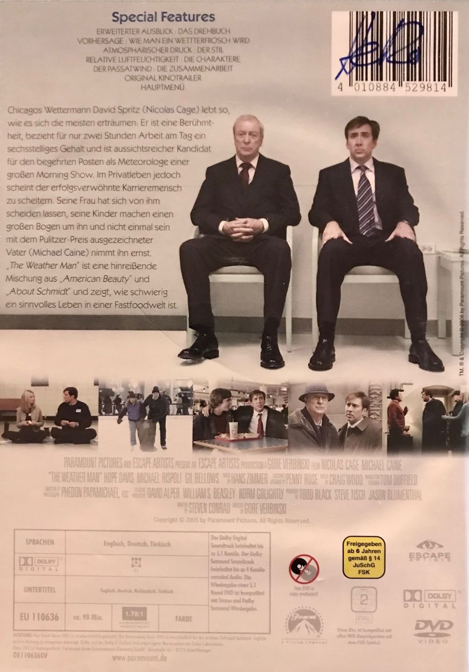Tutti i DVDs: The Weather Man – Usato da Lostorf venduto da heidimeier 1
