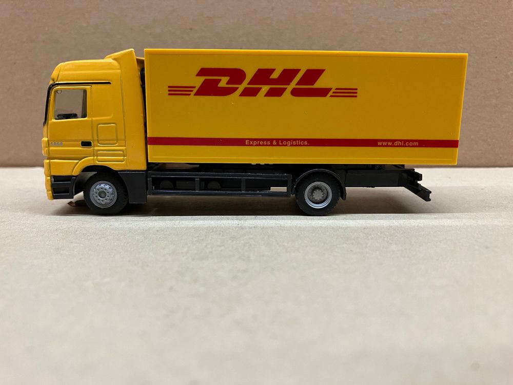 Faller Modelleisenbahnen: Faller H0 LKW Mercedes Actros "DHL", Car System – Gebraucht aus Neuendorf von sitek071 2