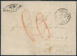 GR Lostallo - Strahlenstempel - TIS Bellinzona - Brief