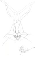 FRIZ FRELENG original Sketch "Bugs Bunny"
