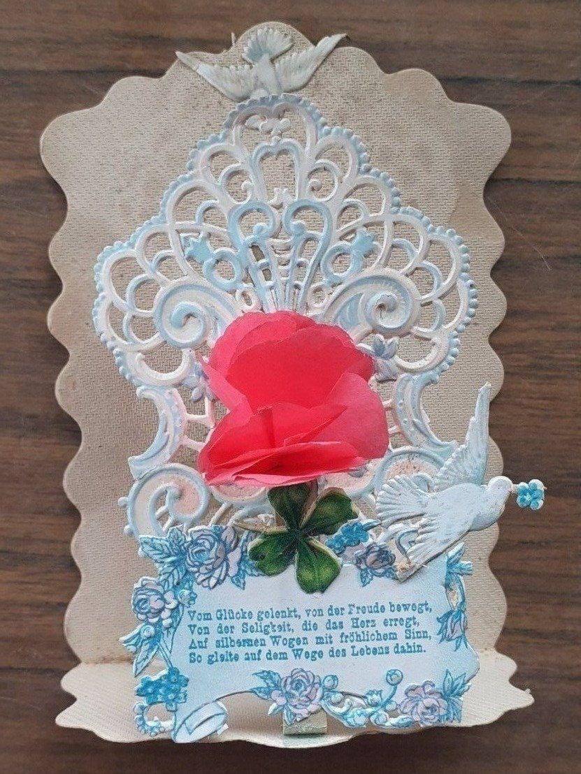 Cartoline postali: Ansichtskarte 3 D antik Nr.2 – Usato da Mörschwil venduto da lindaswunderkiste 6