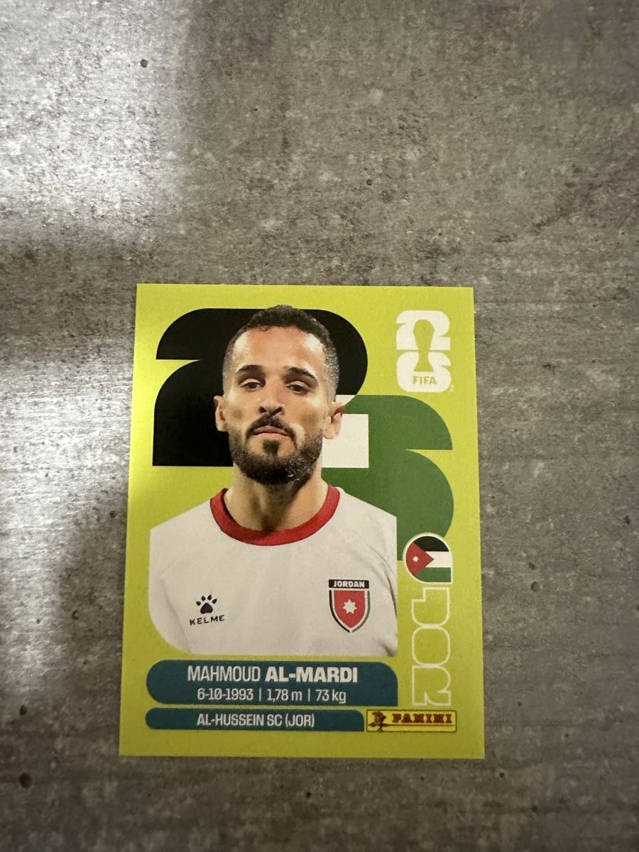 Panini Carte collezionabili: JOR 17 , FIFA WORLD CUP 2026 PANINI   – Nuovo (secondo la descrizione) da Frauenfeld venduto da 1PegPeg1