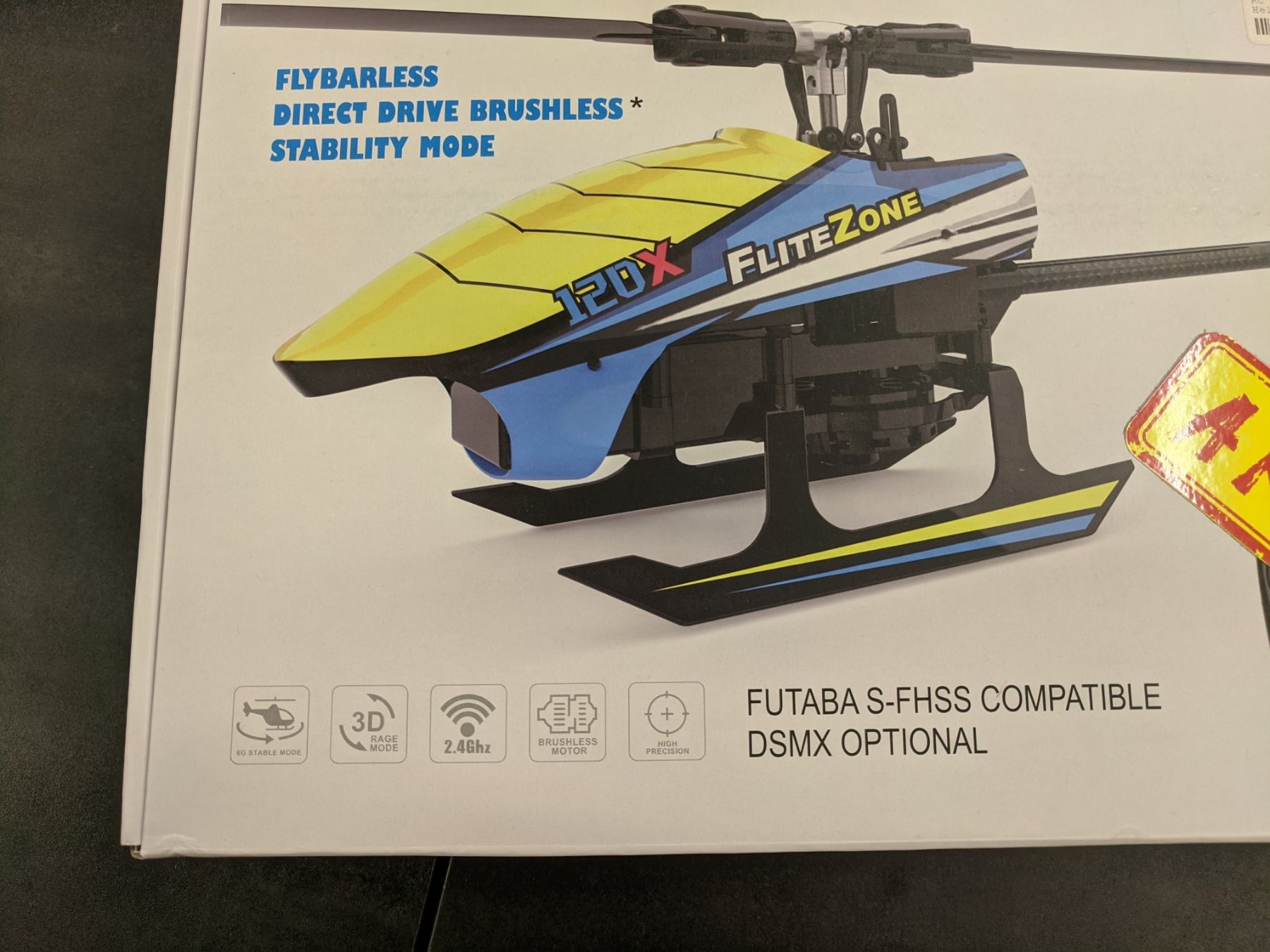 Modellismo RC: FliteZone 120X RC Helikopter – Nuovo (secondo la descrizione) da Uznach venduto da ice-breaker 6