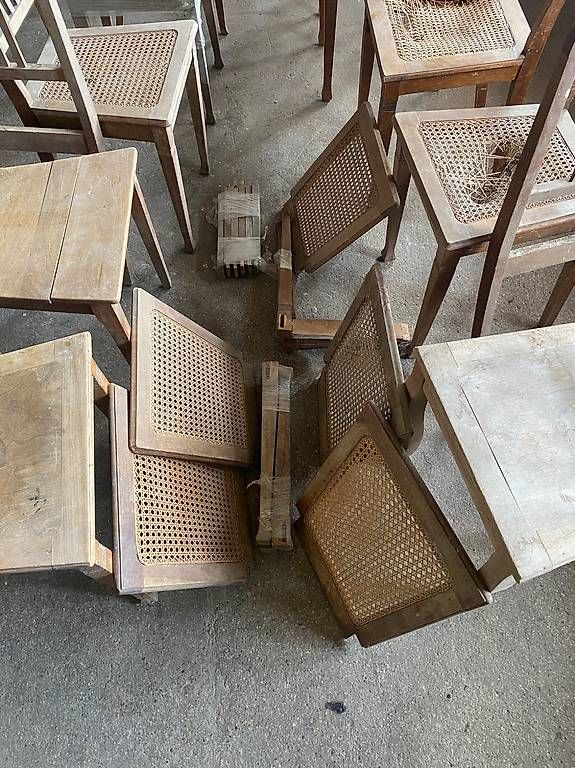 Sedie: Lot de chaisses. En bois – Usato da Les Vieux-Prés venduto da PX132 2