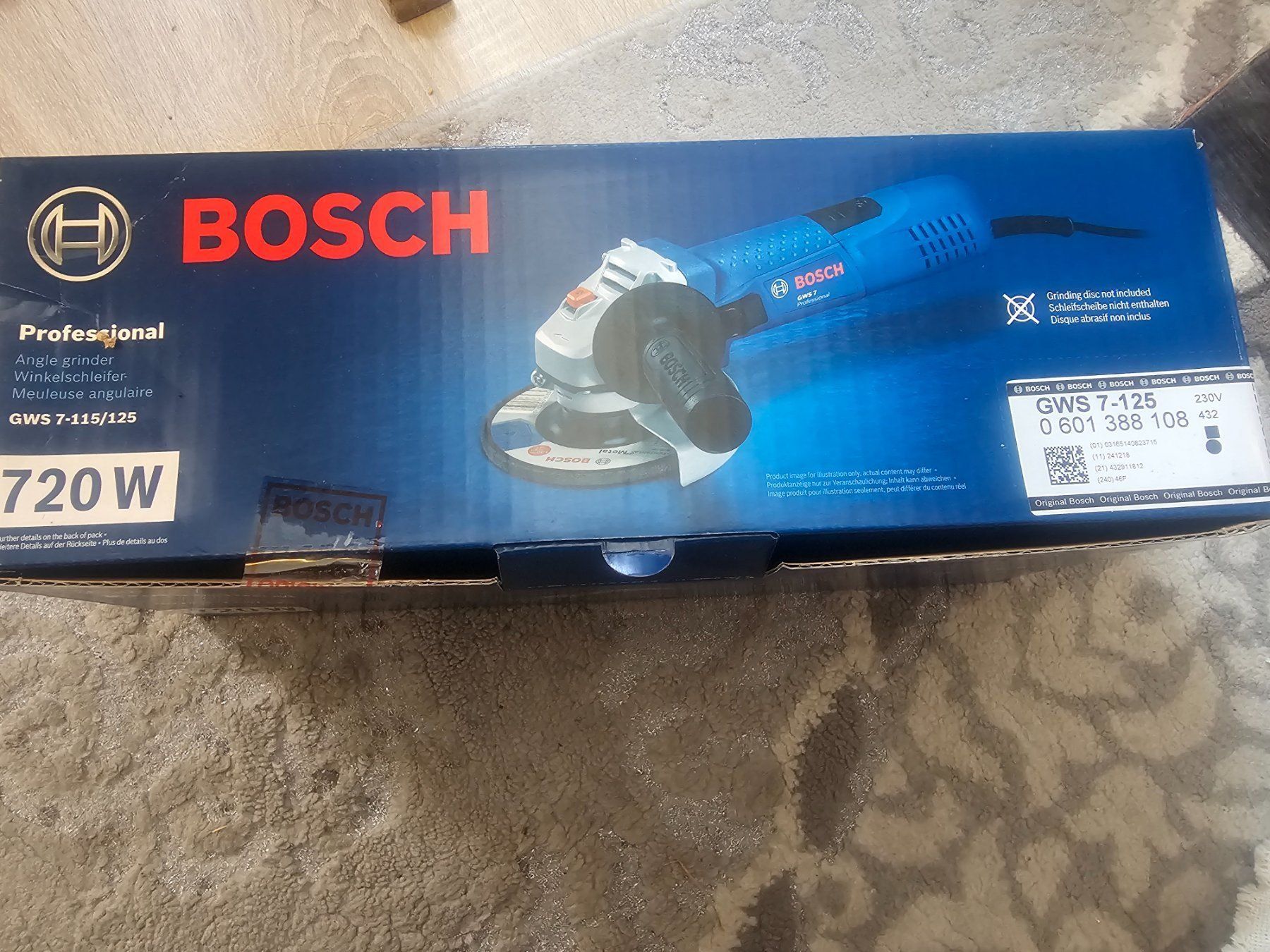 Bosch Smerigliatrici & Lucidatrici: Bosch GWS 7-125 – Nuovo e nell'imballaggio originale da Zürich venduto da shahabmusic