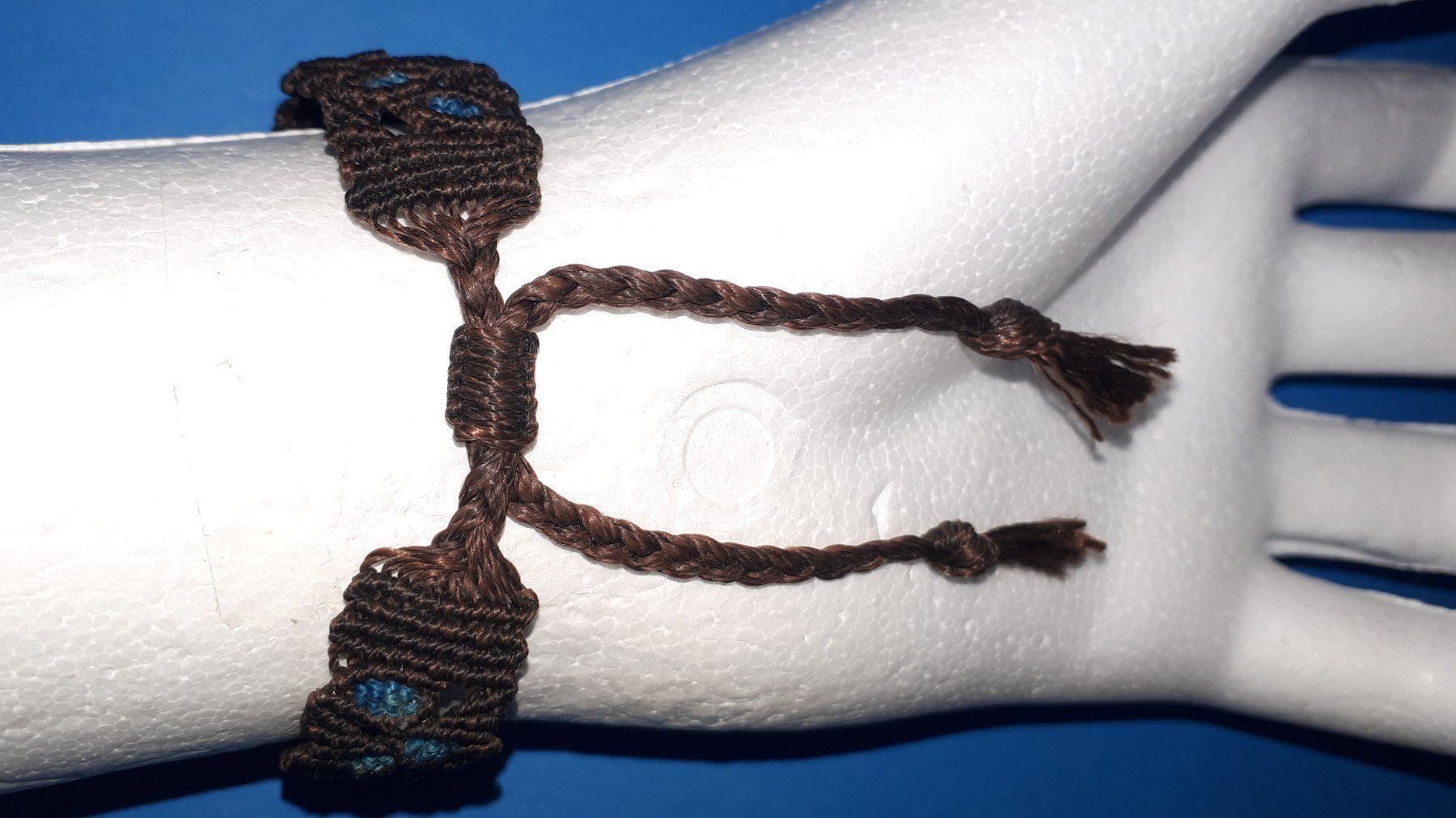 Bracciali & Braccialetti: Makramee-Armband – Nuovo (secondo la descrizione) da Plagne venduto da Reticulum01 8
