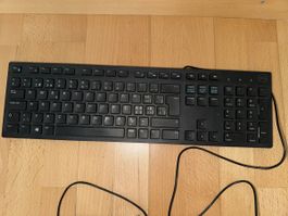 Tastatur Dell mit Kabel USB CH-Layout guter Zustand