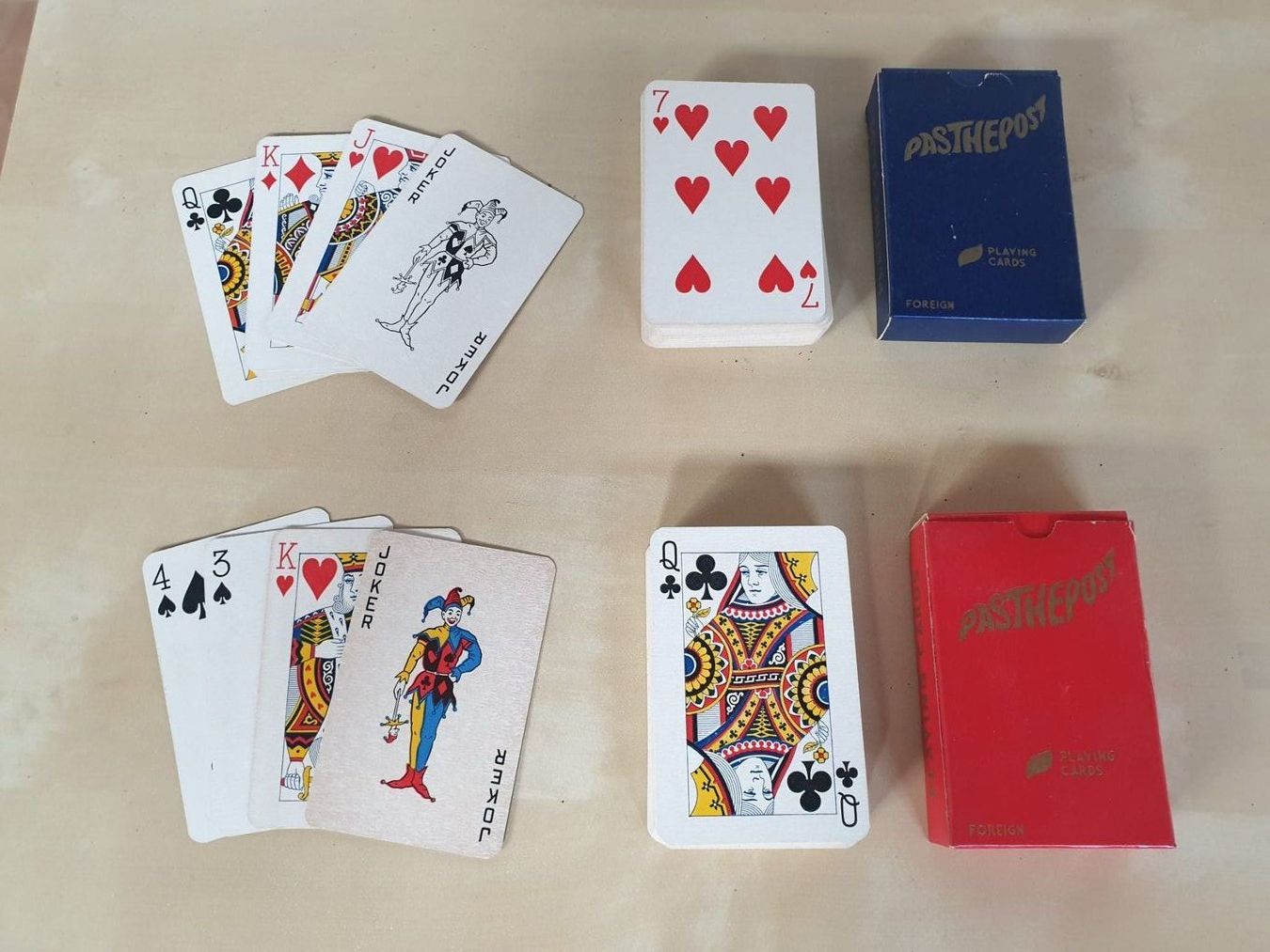 Giochi: Spielkarten Pasthepost Vintage – Usato da Schaanwald venduto da sch_8wqv