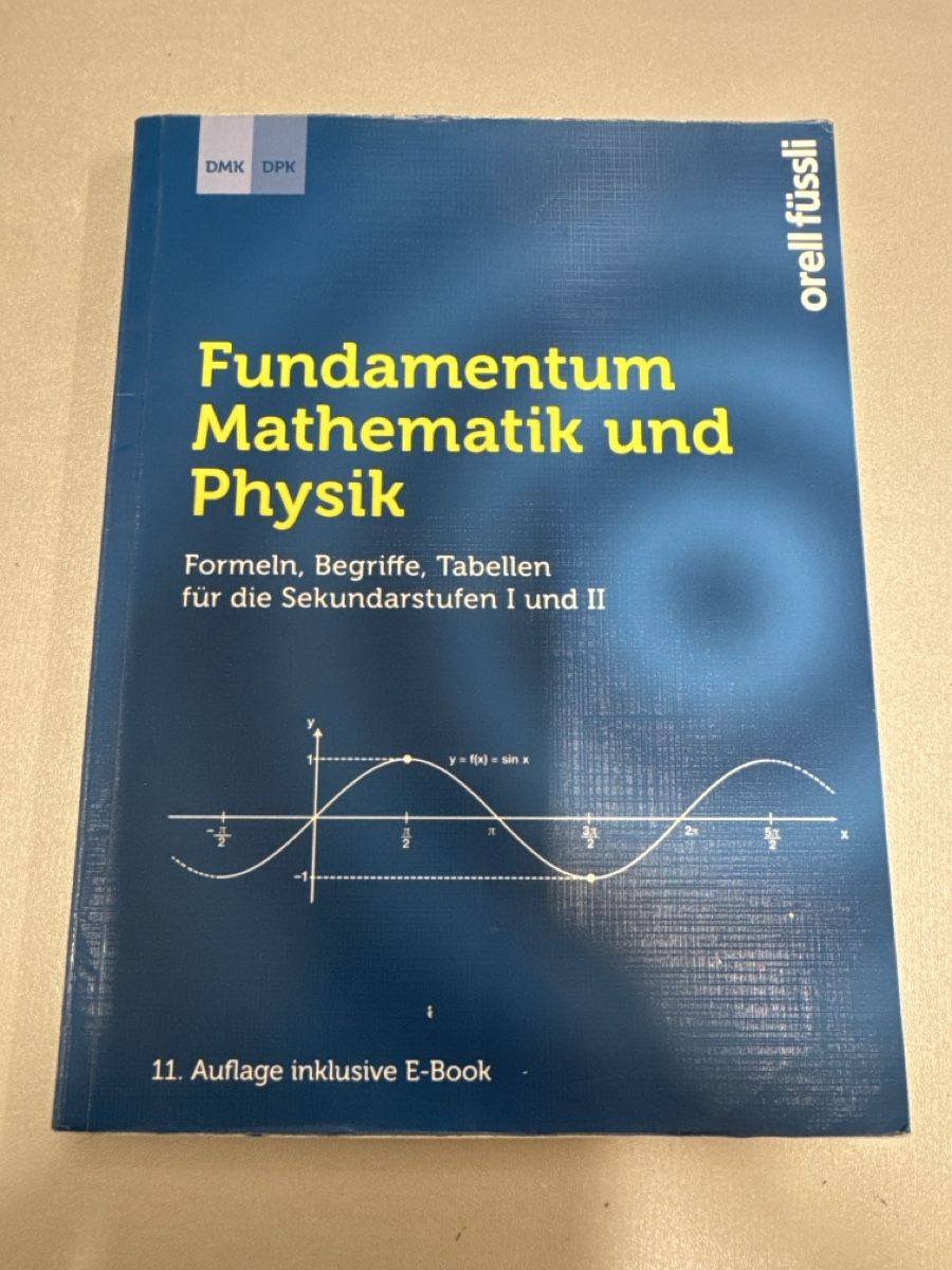 Libri: Fundamentum Mathematik und Physik – Usato da Interlaken venduto da ibomahmud