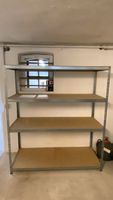 Schwerlastregal Metall 160x60x180 cm – 4 Böden, grau