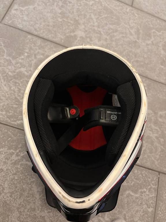 Fox Caschi & visiere: Fox Cross / BMX Kinder Helm – Usato da Grenchen venduto da sch_p6ll 3